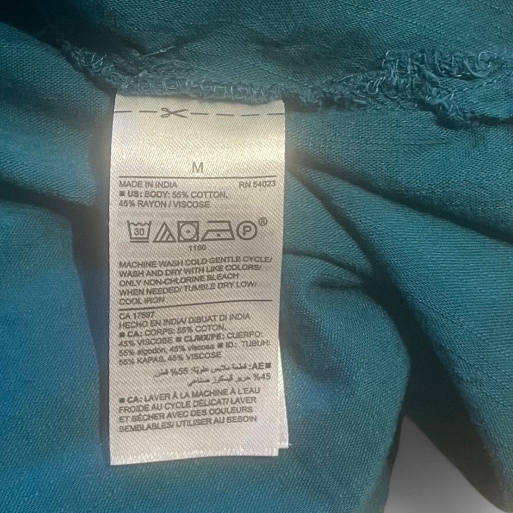 Teal Ruffle Camisole - Picture 6 of 6